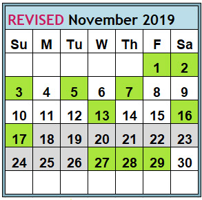 REVISED Magi Astrology Best Worst Days November 2019