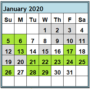 Magi Astrology Best Worst Days January 2020 Horoscope