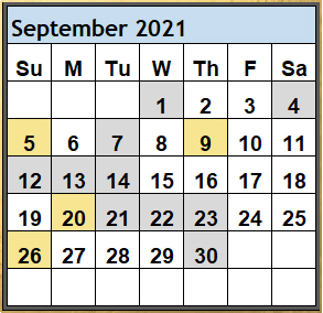 Magi Astrology Magi Helena Best Worst Days September 2021