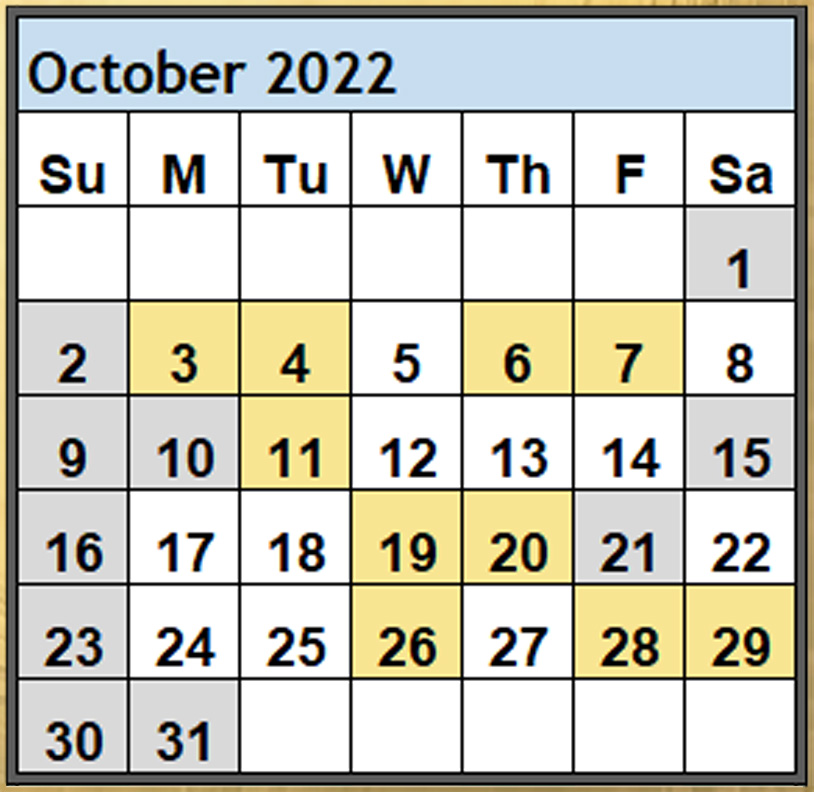 Magi Astrology Magi Helena Best Worst Days October 2022 Scientific Multidimensional Astrology