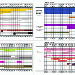 Personal Everything Calendar
