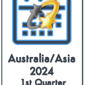 Best-Worst Days Calendar: Australia-Asia: 2024: 1st Quarter