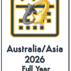 Best-Worst Days Calendar: Australia-Asia: 2026: Full Year