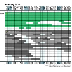 Instant Personal Investment Calendar