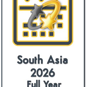 Best-Worst Days Calendar: South Asia: 2026: Full Year